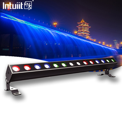 แสงล้างผ้าผนัง rgbw กันน้ํา 4in1 14x10w LED แสงล้างผ้าผนังภายนอก