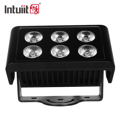 6x5W 4in1 ด้านนอก dmx rgbw IP65 LED ผนังล้าง LED ไฟฟ้าน้ําท่วม
