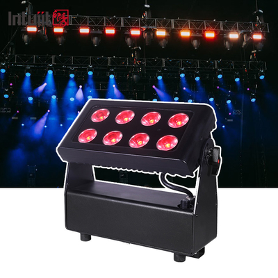 8x15w RGBW DMX512 IP65 กันน้ํา DJ งานแต่ง สเตจ เมือง สี ผ้ากําแพง
