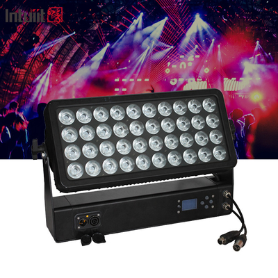 400W Outdoor Waterproof City Color 40x10W RGBW 4in1 LED แสงล้างผนัง IP65