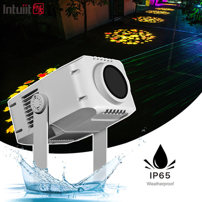 กันน้ํา 100W โลโก้ที่กําหนดเอง โฆษณาหมุน โจ๊บ โปรเจคเตอร์ ไฟโฆษณากลางแจ้ง
