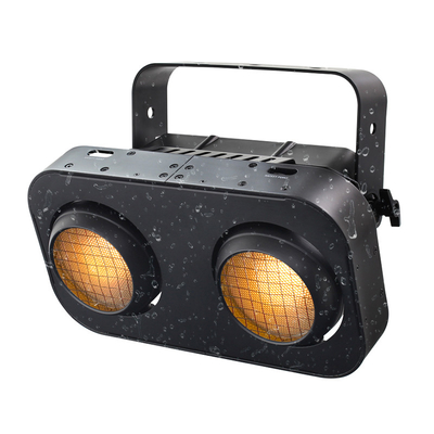 200W Cob LED Par Can Stage Light สีขาวอบอุ่นหรือ RGB 2 ตา LED ไฟตาบอด DMX ไฟผู้ชม