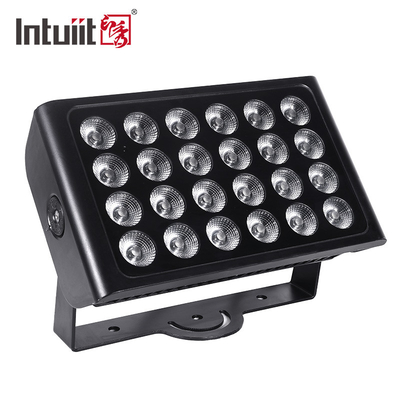 ไฟเวที LED ขับเคลื่อนด้วยแบตเตอรี่ขนาด 8 × 15W RGBW พร้อมรีโมตคอนโทรล