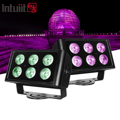 ไฟฟ้าภายในและภายนอก IP65 40W RGBW แฟลดไฟ LED แฟลดไฟ