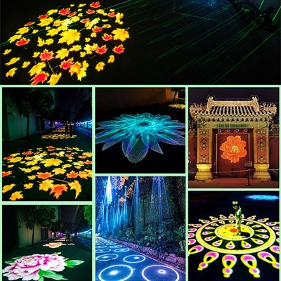 400W LED กันน้ํา โจ๊กเกอร์ Gobo ปรับแต่ง โจ๊กเกอร์ โลโก้กลางแจ้ง