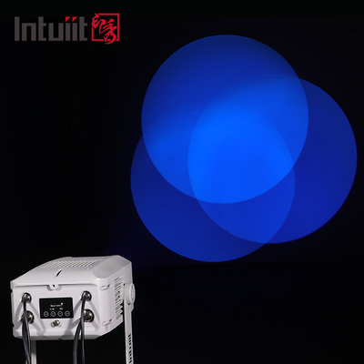 โปรเจคเตอร์ Gobo Outdoor 100W Waterproof การโฆษณาโลโก้ที่กําหนดเอง สีเต็ม LED โปรเจคเตอร์โลโก้กันน้ํา