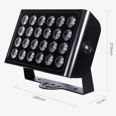 24x10w 4in1 Rgbw Led Outdoor Wall Washer แสงน้ําท่วม สวนงานแต่ง พาร์ตี้ Dj แสงเวที