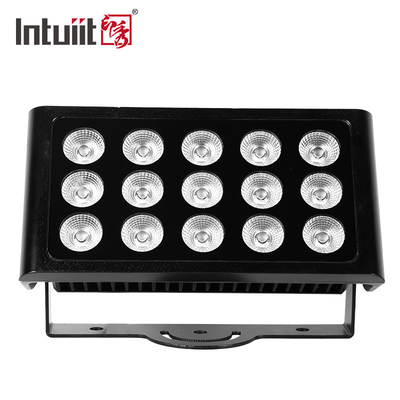 ไฟฟ้ากลางแจ้ง 80W RGBW LED ไฟฟ้าน้ําท่วม DMX เครื่องซักผนังสําหรับอาคาร สถาปัตยกรรมหน้าผา สวนทัศนศิลป์ ปาร์คเมือง ไฟฟ้า สวนมิตร