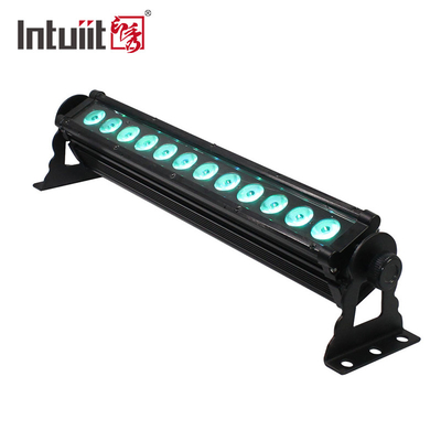 12X3W LED ไฟเวที อลูมิเนียมเรือน DMX LED ไฟสตรอบ ไฟกําแพง