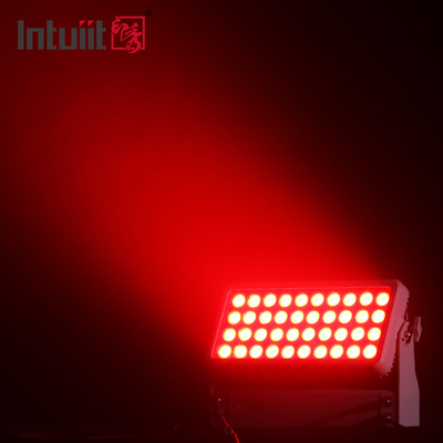 สีเมือง 400W แปรงล้างข้างนอก แสงน้ําท่วม แสงเวที แสงเครื่องล้าง แสง LED RGBW
