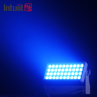 สีเมือง 400W แปรงล้างข้างนอก แสงน้ําท่วม แสงเวที แสงเครื่องล้าง แสง LED RGBW