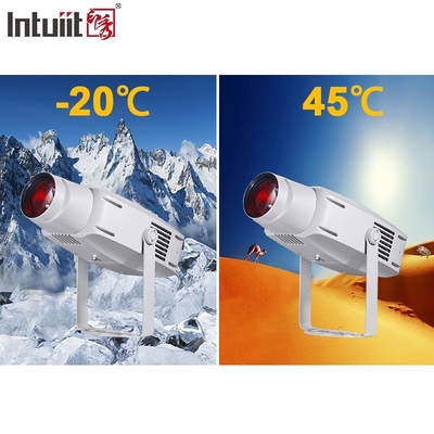 400W กันน้ํา IP65 LED โคลนน้ํา โจ๊กเกอร์ Gobo ไฟ DMX512 ระบบควบคุม ผลกระทบรังสีสําหรับถนนพาณิชย์และสวนสนุก