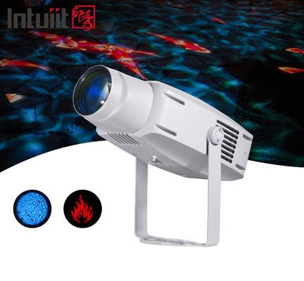 400W กันน้ํากลางแจ้ง มหาสมุทรคลื่นน้ําคลื่นคลื่น GOBO โลโก้โปรเจคเตอร์แสง