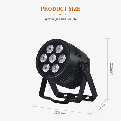7x20w Dmx512 Led Bar Stage Light Rgbwa-uv Led Disco Light DJ Light Bar Party สําหรับงานปาร์ตี้