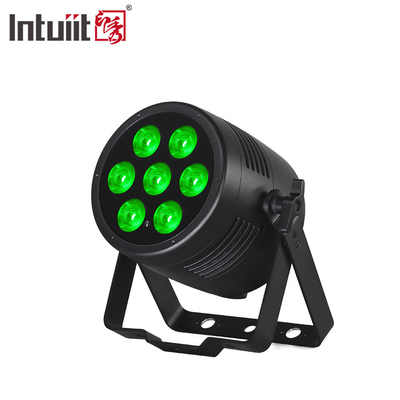 7x20W RGBWAUv 6in1 Par Uplight LED Par stage Lighting การส่องแสง