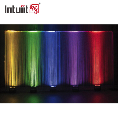 IP65 กันน้ํา 8x10w แบตเตอรี่ไร้สาย Powered Par Uplight Dmx Stage Led Wall Washer Light