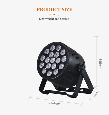18pcs*20w Led Par Can Light With Variable Rgbwa+Uv 6In1 สําหรับสวนสนุก DJ Bar Stage
