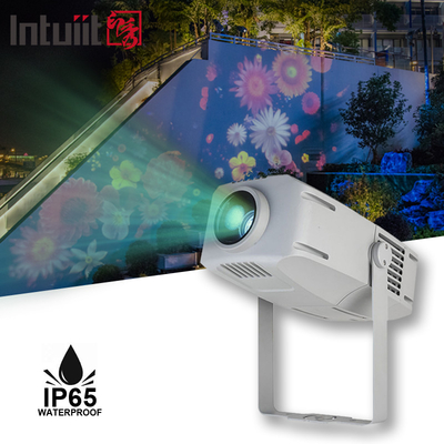 โปรเจคเตอร์ Gobo Outdoor โปรเจคเตอร์โฆษณา 400w โปรเจคเตอร์หมุน LED กันน้ํา IP65 โลโก้ โปรเจคเตอร์