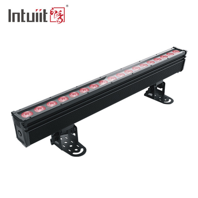 18×10W RGBW 4in1 กันน้ําภายนอก LED แสงซักผนัง DMX Stage Outdoor Pixel LED Bar Lighting IP65 ไฟฉาย