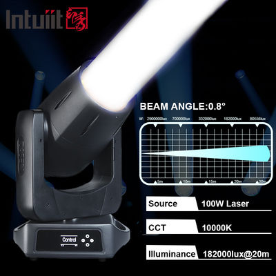 หัวเคลื่อนเลเซอร์แบบกันน้ํา IP66 ใหม่ 100W CMY แสงคมคมสําหรับกลางแจ้ง