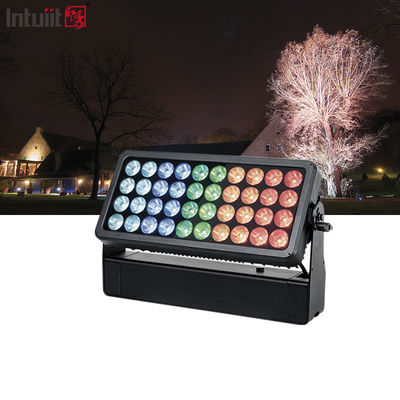 กันน้ํา 40x10w Rgbw 4 ใน 1 Dmx Outdoor Ip65 Led City Light สีแสงเวที