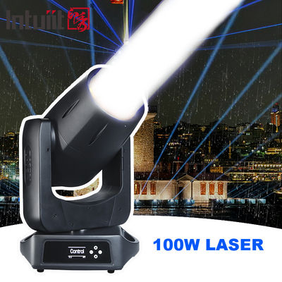 แสงเลเซอร์หัวเคลื่อนที่ 100W CMY สําหรับงานแต่ง DJ คลับ โรงละคร การแสดงเวที