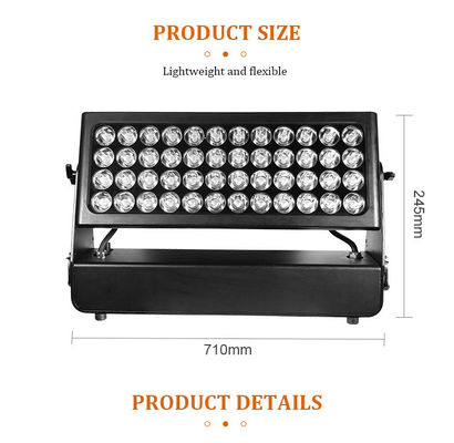 โปรเฟชั่นแนล กันน้ํา IP65 1500W Rgbw 4in1 City Color Wash Light Led Flood Light Led Wall Washer เครื่องล้างผนัง