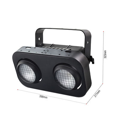 2-Eye IP65 Warm White/Amber/RGB 200W LED Audience COB Blinder Light สําหรับ DJ Concert Event ไฟเวทีโรงละคร