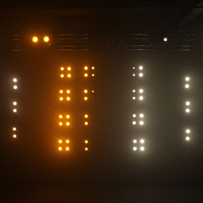 ผ้าม่าน กันน้ํา 4 ตา ผ้าม่านฉาก 4x90w Dmx512 LED ผู้ชม Cob ผ้าม่านฉาก