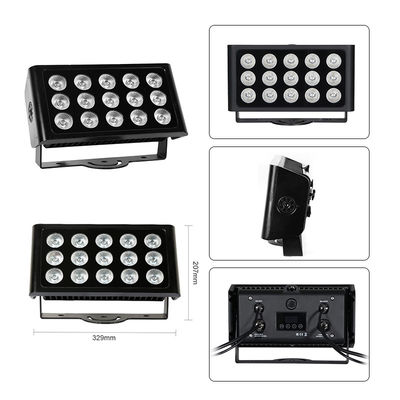 ไฟส่องสถาปัตยกรรมกันน้ำกลางแจ้ง 80W RGBW Led Wall Washer โคมไฟต้นไม้ภูมิทัศน์สวน ไฟสปอร์ตไลท์ led