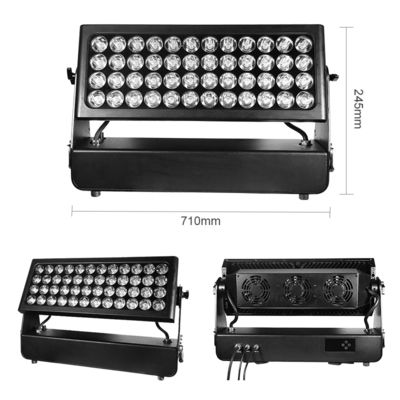 โรงงานขายส่ง 2000W LED Flood Light Outdoor IP65 48x40W RGBW 4in1 แสงล้างอาคารสรรค์สําหรับโครงการเสริมสวยเมือง