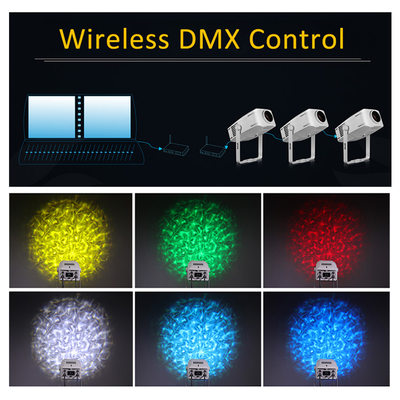 200w Led Outdoor Ip65 Water Ripple โจ๊กเกอร์ Gobo มหาสมุทร Ripple Led ลมน้ํา แสงกระบวนการเวที