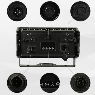 RGBW Outdoor IP65 Waterproof 80W LED City Color Wall Washer ไฟสําหรับงานเลี้ยง