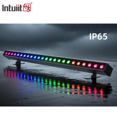 ไฟวอลล์วอชเชอร์ LED สำหรับอาคารภายนอก IP65 24*2w กันน้ำ RGBW Wall Washer Bar DJ Led Pixel bar ไฟเวที ไฟปาร์ตี้