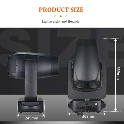 2025 BSW 280W ไฟเวที LED Moving Head DMX512 Beam Spot Wash 3in1 สำหรับ DJ ดิสโก้ โชว์ CMY
