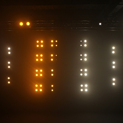 4X90W 4 ตา Led Cob Blinder Light แอมเบอร์ สีขาวอบอุ่น 2In1 Ip65 กันน้ํา Led stage Light