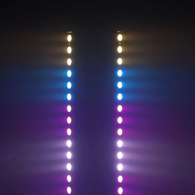 สายไฟ LED กันน้ํา 12/24x2W RGBW 4-in-1 IP65 อลูมิเนียม DMX512