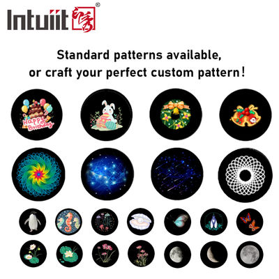 โปรเจคเตอร์โปโบ 100W IP65 กันน้ํา โปรเจคเตอร์โปโบ โลโก้ที่กําหนดเอง โปรเจคเตอร์โปโบกลางแจ้ง ไฟโฆษณาสวน