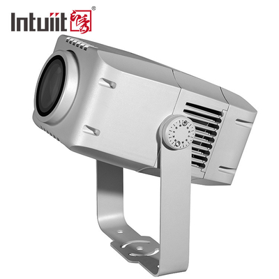 โปรเจคเตอร์โกโบกลางแจ้ง 100w โปรเจคเตอร์โฆษณา LED หมุนได้ กันน้ำ IP65 ไฟโปรเจคเตอร์โลโก้โกโบ