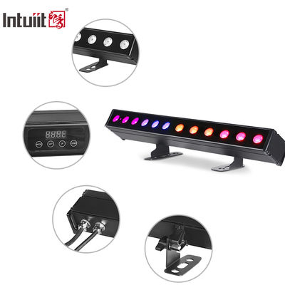 ไฟวอชบาร์ LED 4-in-1 IP65 ขนาด 12*2W ใช้แบตเตอรี่, ไฟ RGBW พร้อมเอฟเฟกต์บีม