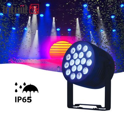 IP65 แสง LED ด้านนอก - 18x20W RGBWA UV 6in1 กันน้ํา DJ สเตจ ไลท์ เสียงเปิดอัตโนมัติ RDM การสนับสนุน&DMX การควบคุม ไฟขึ้นสําหรับงานแต่ง วันเกิด ดนตรี แสงแสดงงานปาร์ตี้ กิจกรรม ไฟเวที