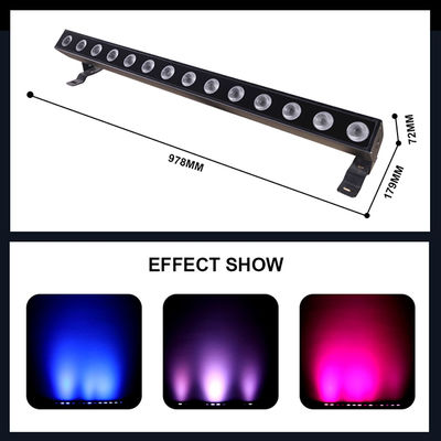 14x10W LED Pixel Bar Light RGBW 4in1 LED Wall Washer Light
