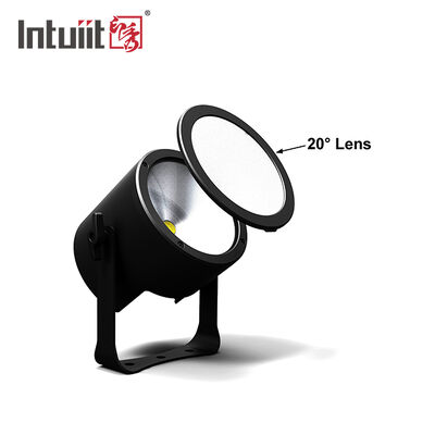 120W RGBW 4in1 COB Zoom Par Can Light With RGBW สําหรับงานแต่งในโรงละครโบสถ์