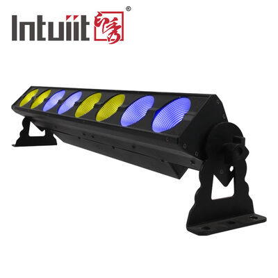 8*15W RGB 3in1 Indoor COB Pixel Light Bar DMX Control LED Wall Washer สําหรับงานแต่งหน้าต่าง งานจัดงานคอนเสิร์ต การสว่างเวที