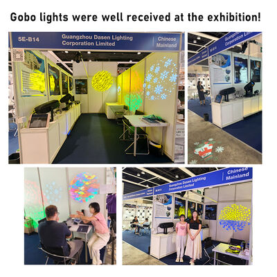 ไฟฉายโปรเจคเตอร์ LED โลโก้ GOBO 40W Ip20 ไฟส่องป้ายโฆษณา