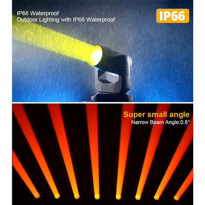 2025 Pro IP66 100W เลเซอร์ Moving Head Light กลางแจ้งกันน้ำ Beam Stage Light DMX DJ Lighting อุปกรณ์