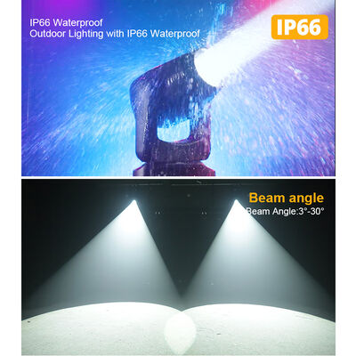 ไฟหัวหมุน LED 280W BSW 3in1 Beam Spot Wash สำหรับการแสดงบนเวที ไนท์คลับ