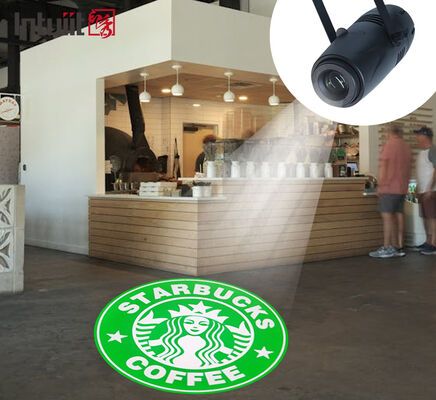 ไฟฉายโปรเจคเตอร์ LED โลโก้ GOBO 40W Ip20 ไฟส่องป้ายโฆษณา