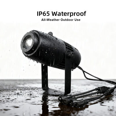 LED 60W Logo Gobo Projector Advertising Lights Sign Wall Projection Lamp Outdoor Waterproof IP65 HD&Bright