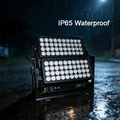 Waterproof Outdoor Double LED Wall Washer Light IP65 800W RGBW DMX City Hotel Garden